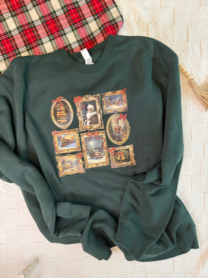 Vintage Santa Frames Sweatshirt *LIMITED QUANTITIES*