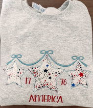 Load image into Gallery viewer, Embroidered Applique  America Stars
