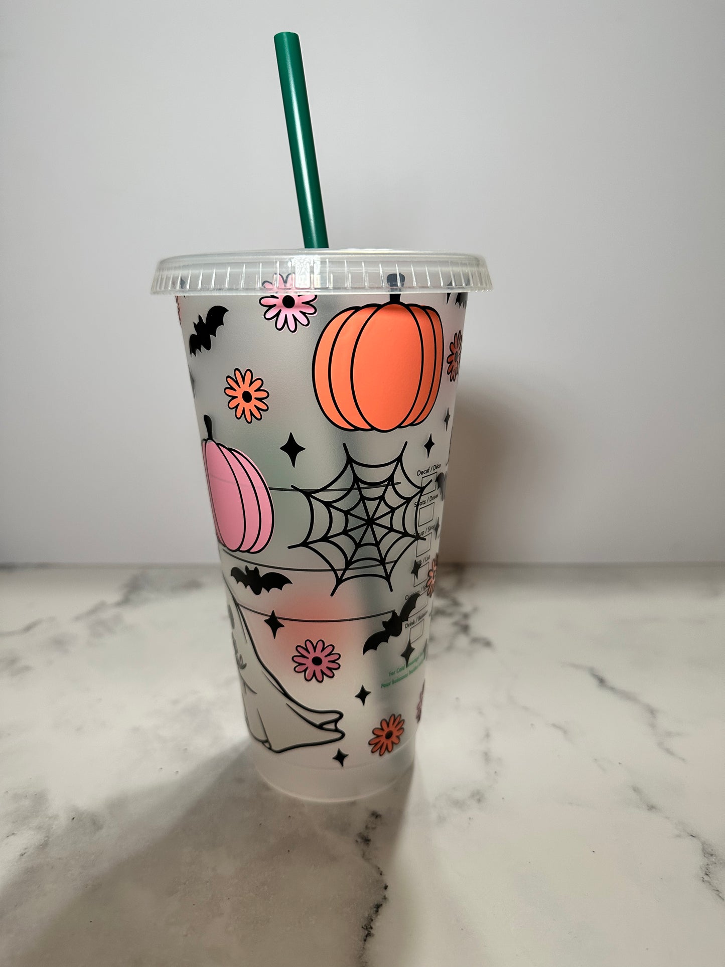 Cute spooky season SB cup