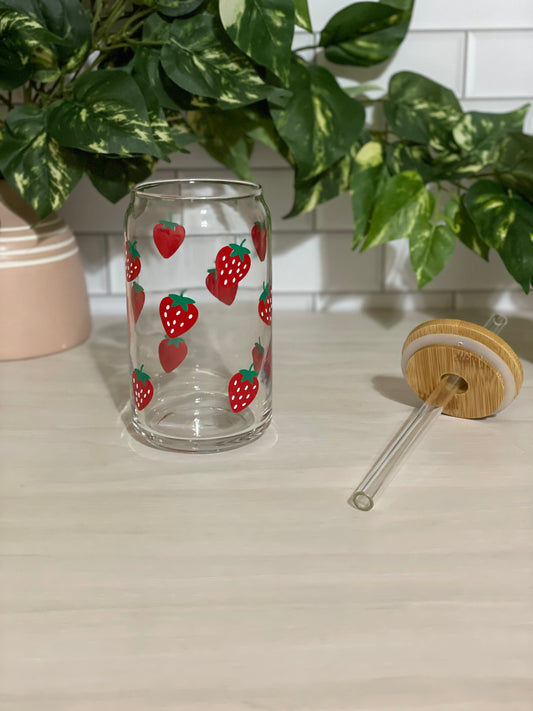 Strawberry glass