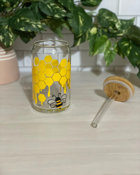 Honey BEE glass